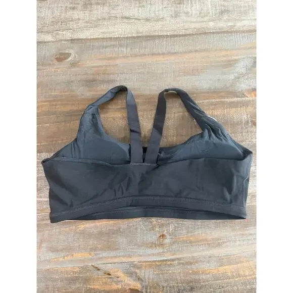 Spanx Bra Size XL Low Impact Wireless Sports Bra Black NEW Removable Cups - Picture 3 of 7